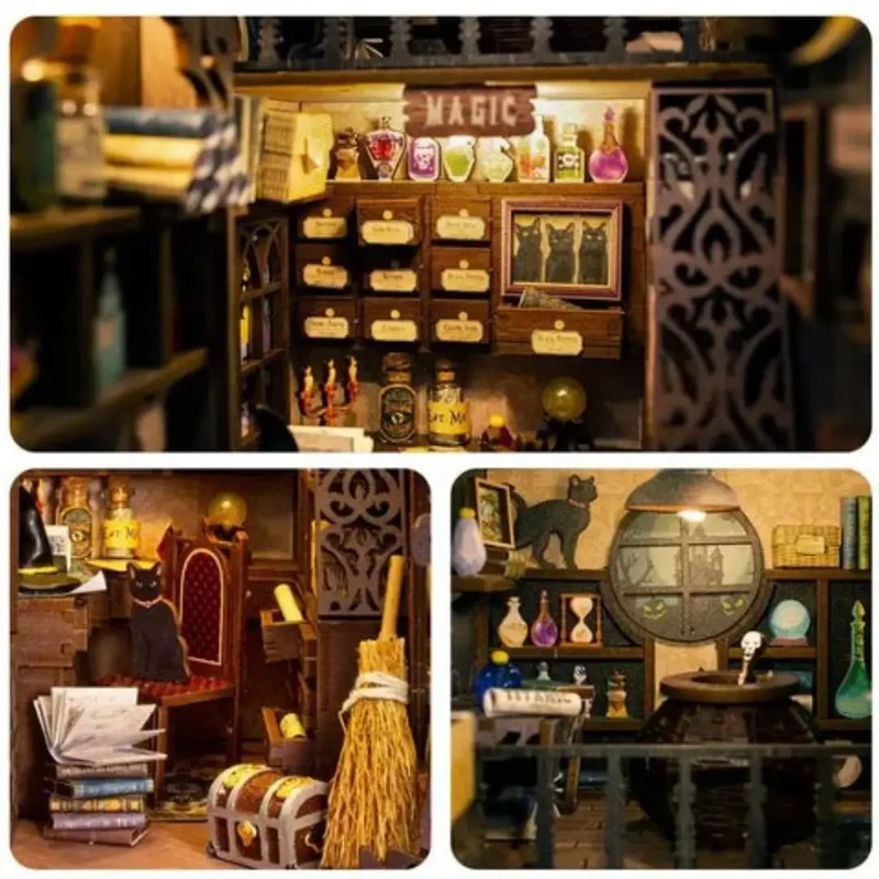 Book Nook Le Pharmacien Magique™
