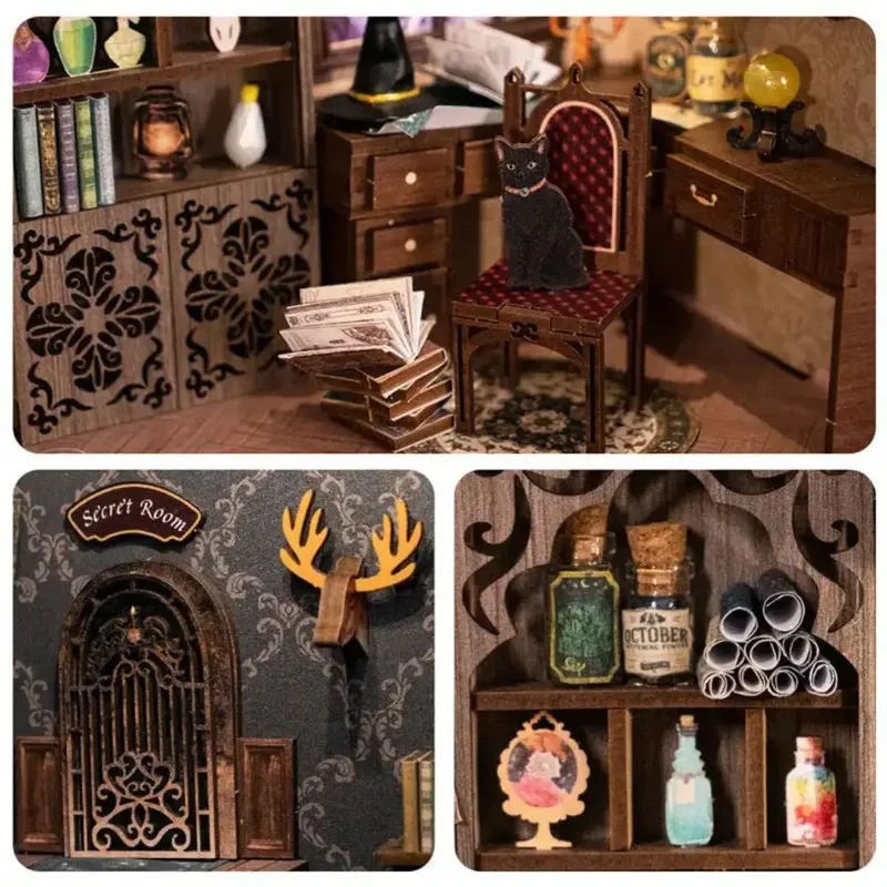 Book Nook Le Pharmacien Magique™