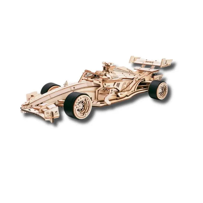 Puzzle 3D Bois Voiture de Course - SpeedRacer™