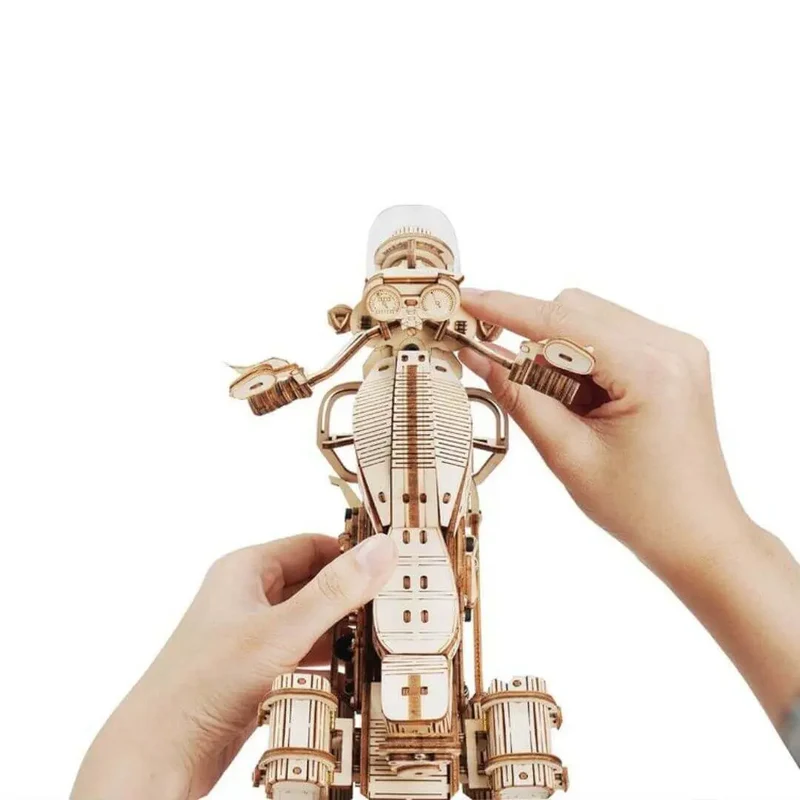 Puzzle 3D Moto en Bois Cruiser - RiderSpirit™
