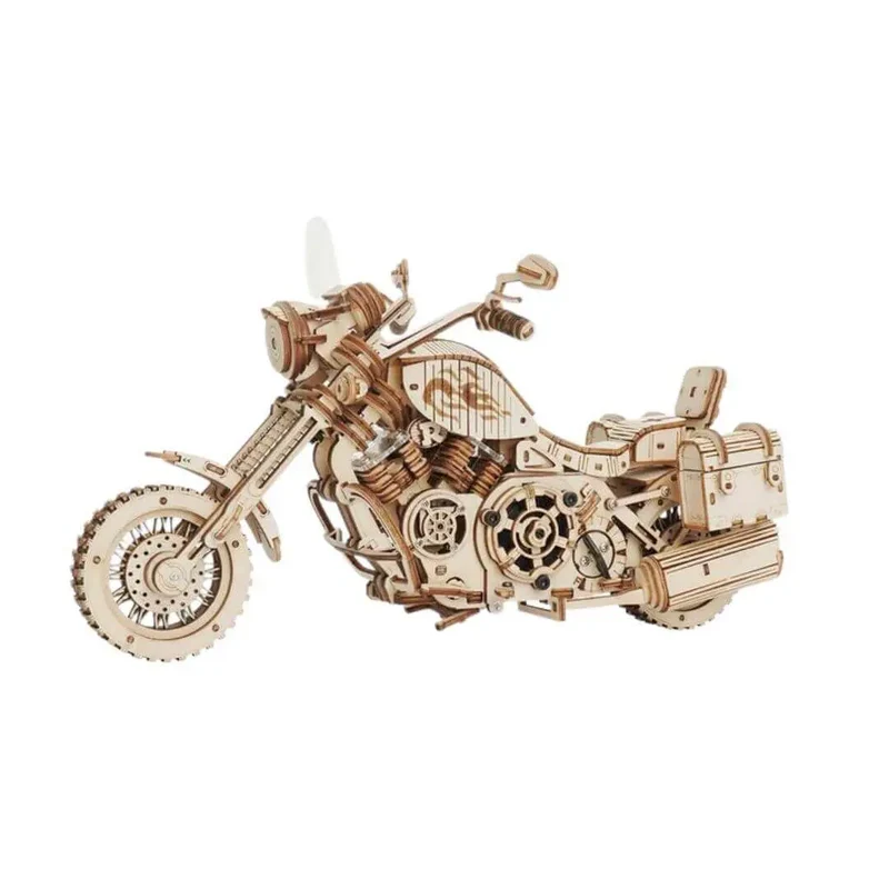 Puzzle 3D Moto en Bois Cruiser - RiderSpirit™