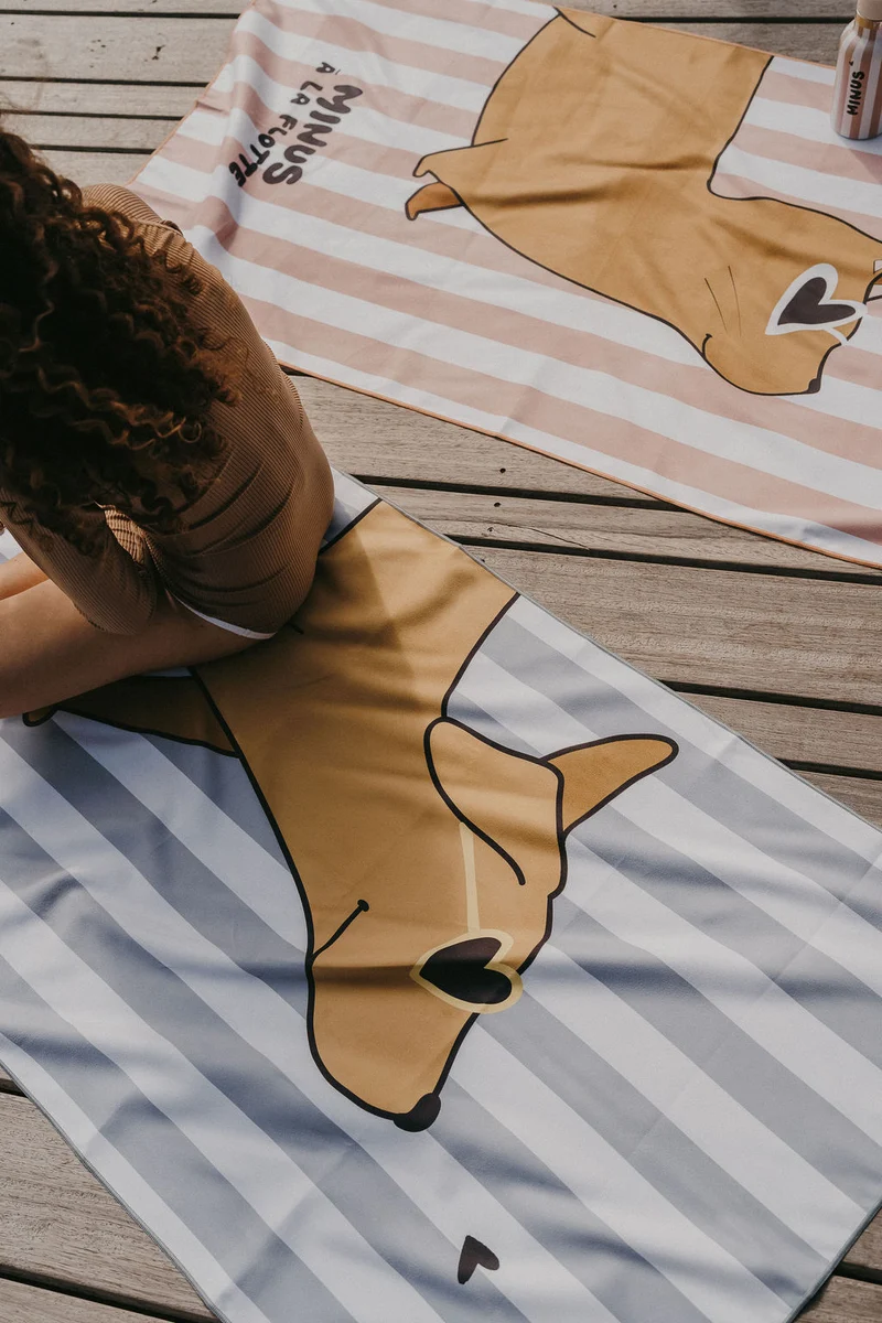 Serviette de plage | Chiot