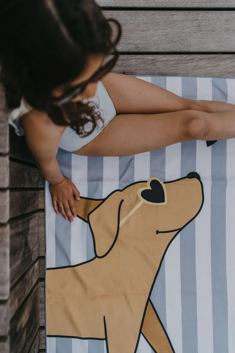 Serviette de plage | Chiot