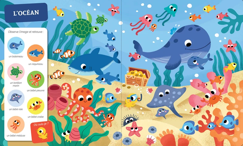 Cherche & trouve des tout-petits | Bébés animaux