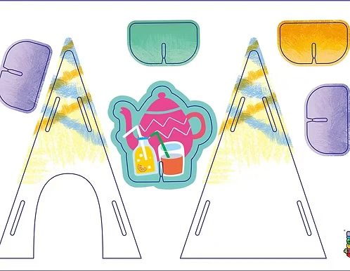 Avenir - Blocs de crayons de cire - go picnic - 3 ans+