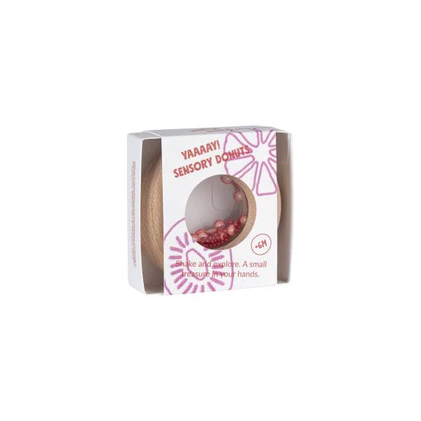 Donut sensoriel tomate