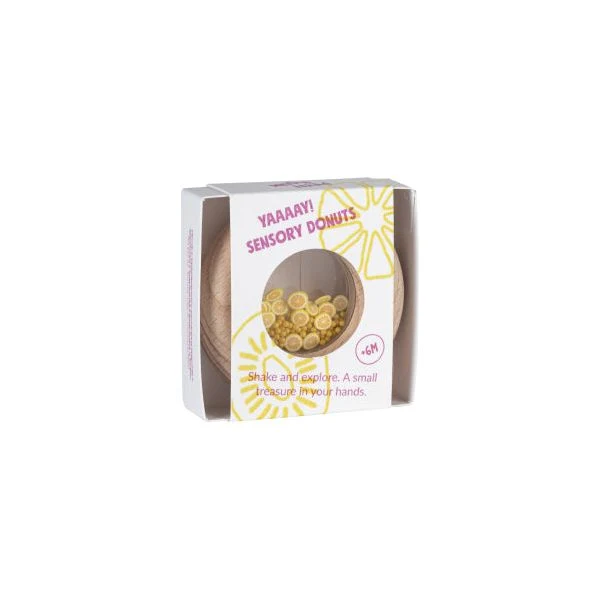 Donut sensoriel citron