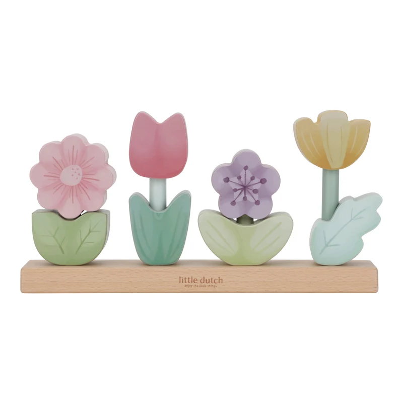 Fleurs à empiler en bois FSC - Fairy Garden