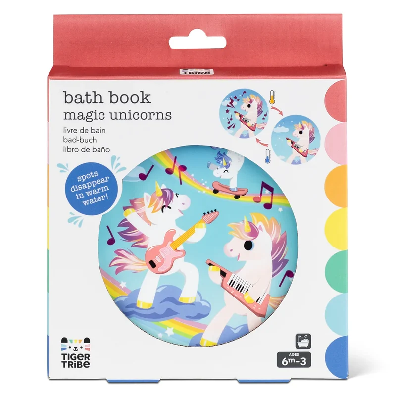 Livre de bain licornes à nettoyer