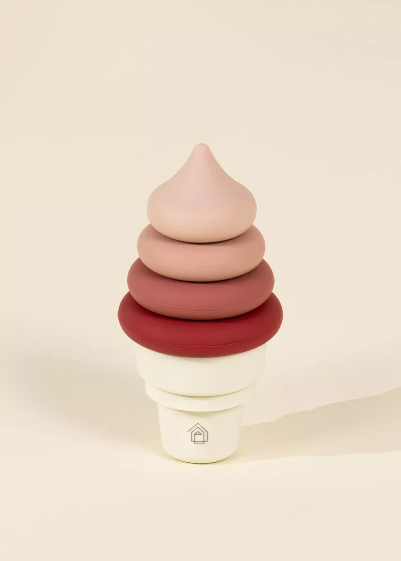 3 Sets of Silicone Stackable Ice Cream Cones (18 pcs)