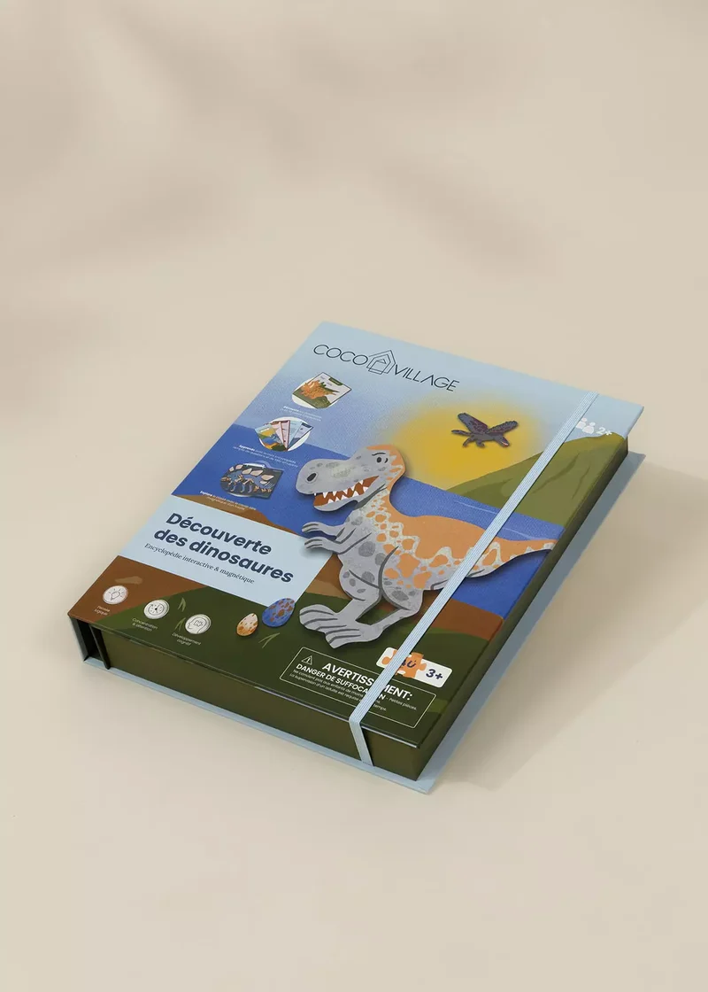 Interactive & Magnetic Ency–Dinosaur Discovery (French Version)
