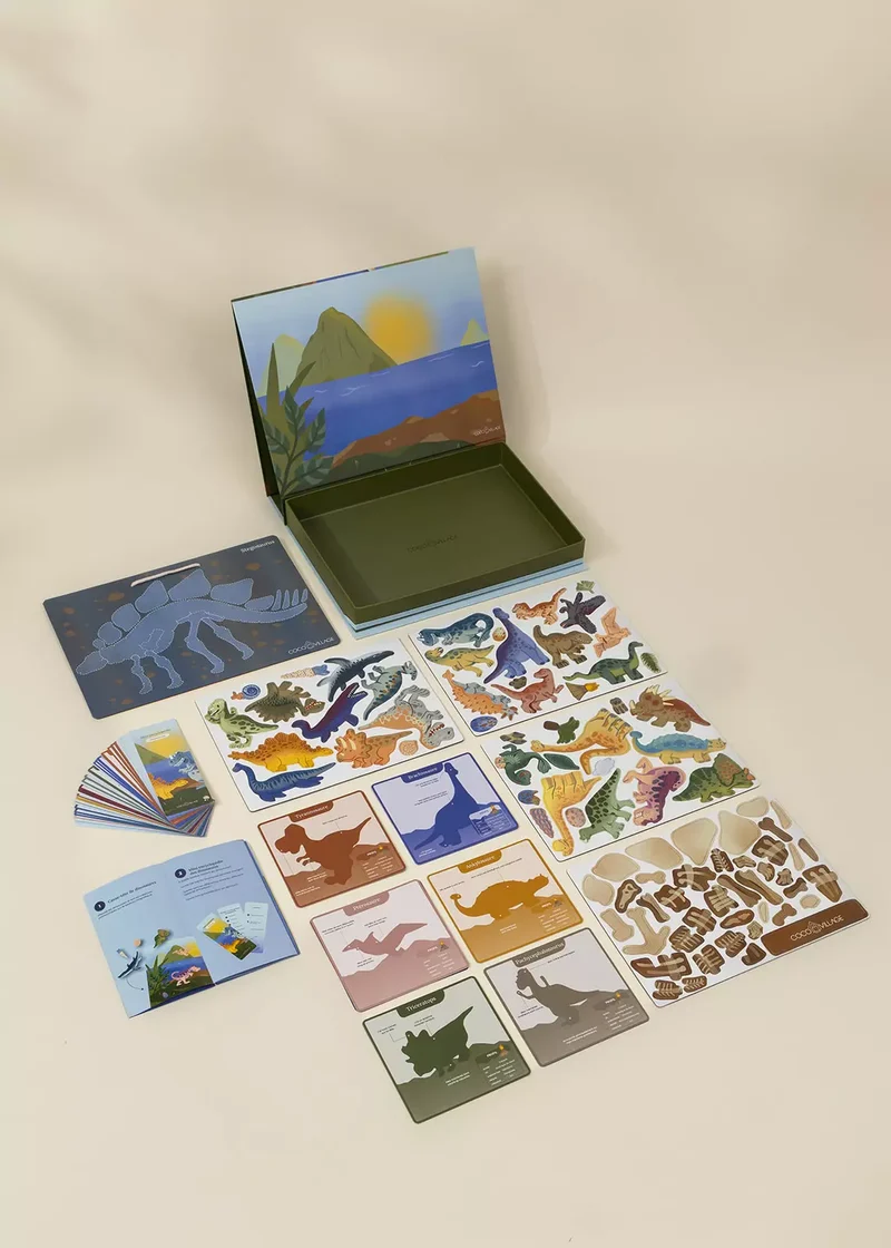 Interactive & Magnetic Ency–Dinosaur Discovery (French Version)