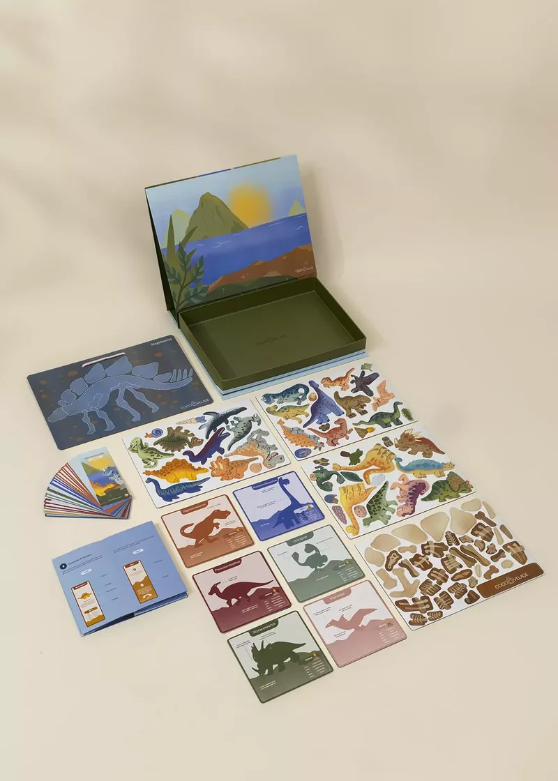Interactive & Magnetic Ency–Dinosaur Discovery (French Version)