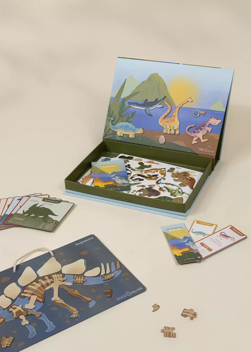 Interactive & Magnetic Ency–Dinosaur Discovery (French Version)