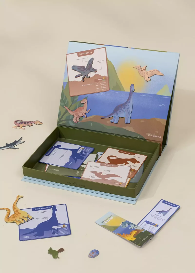 Interactive & Magnetic Ency–Dinosaur Discovery (French Version)