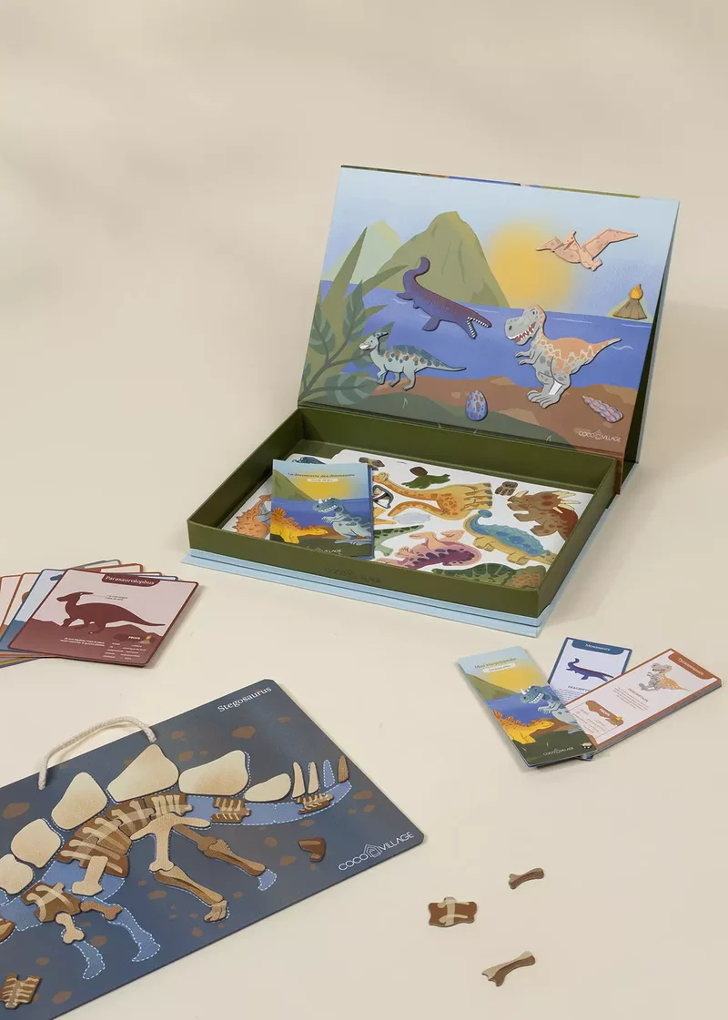 Interactive & Magnetic Ency–Dinosaur Discovery (French Version)