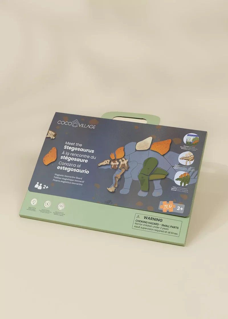 Magnetic Interactive Board – Meet the Stegosaurus