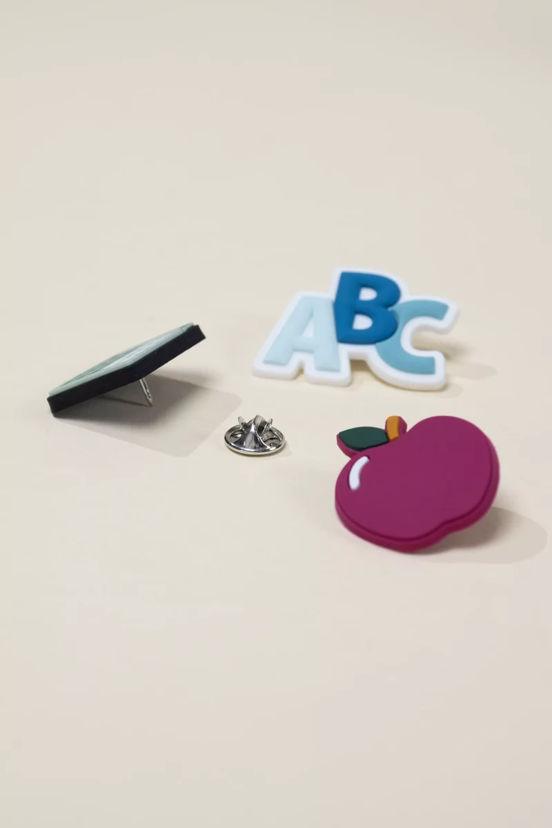 Set of 12 Back to School Charms Pin