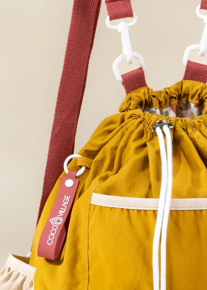 Washable Nylon Gym Bag - Golden Hour