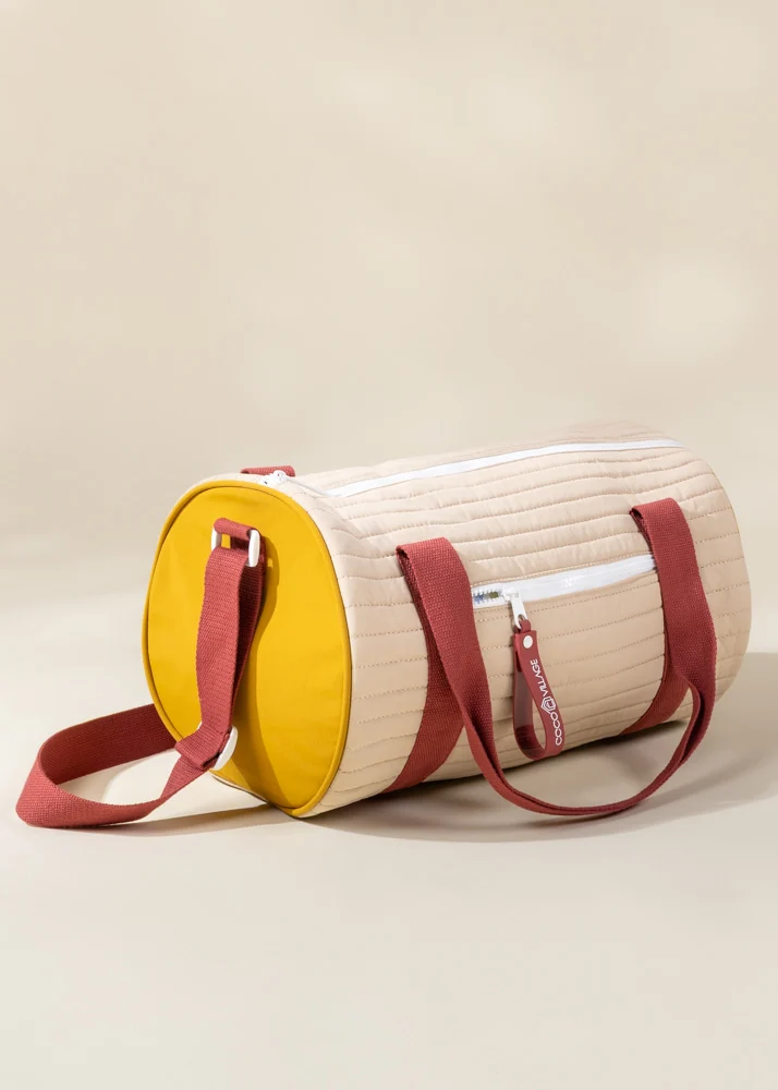 Washable Nylon Duffle Bag - Golden Hour
