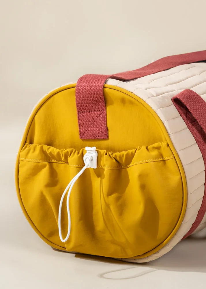 Washable Nylon Duffle Bag - Golden Hour