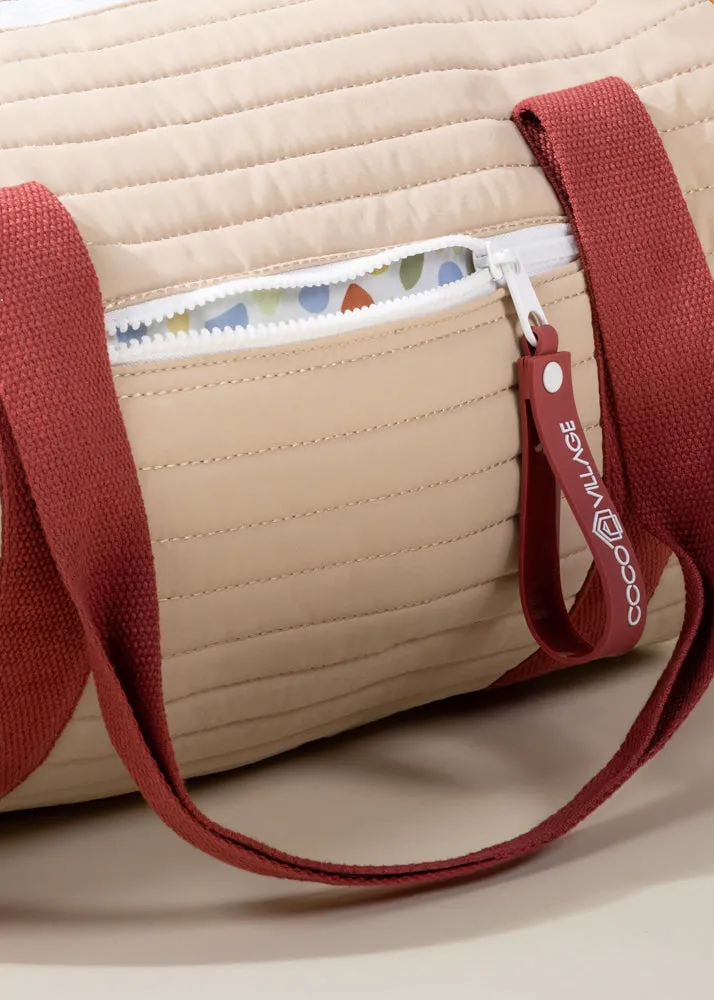 Washable Nylon Duffle Bag - Golden Hour