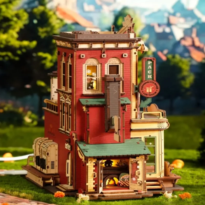 Boîte à Musique Noël 3D à Assembler – DreamFactory™