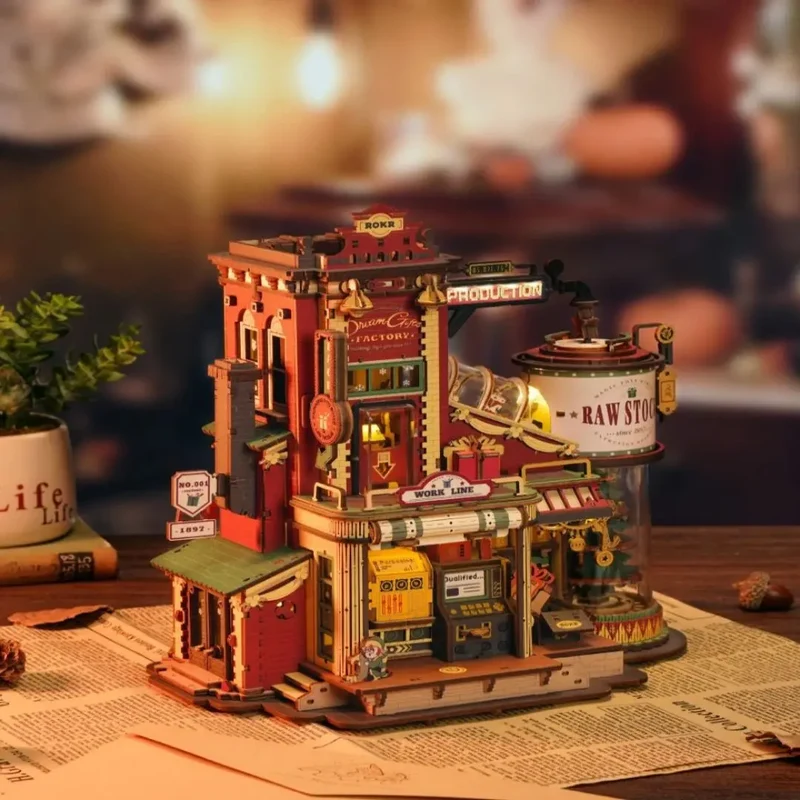 Boîte à Musique Noël 3D à Assembler – DreamFactory™