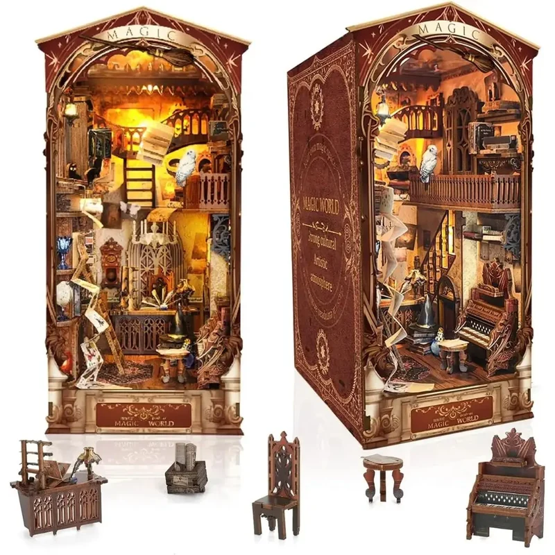 Book Nook Magique À Assembler - MagicWorld™