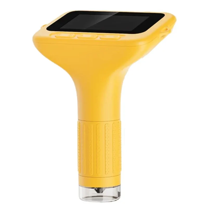 Microscope Enfant Écran 7,6 cm et Zoom 1000x Jaune – Dès 6 Ans