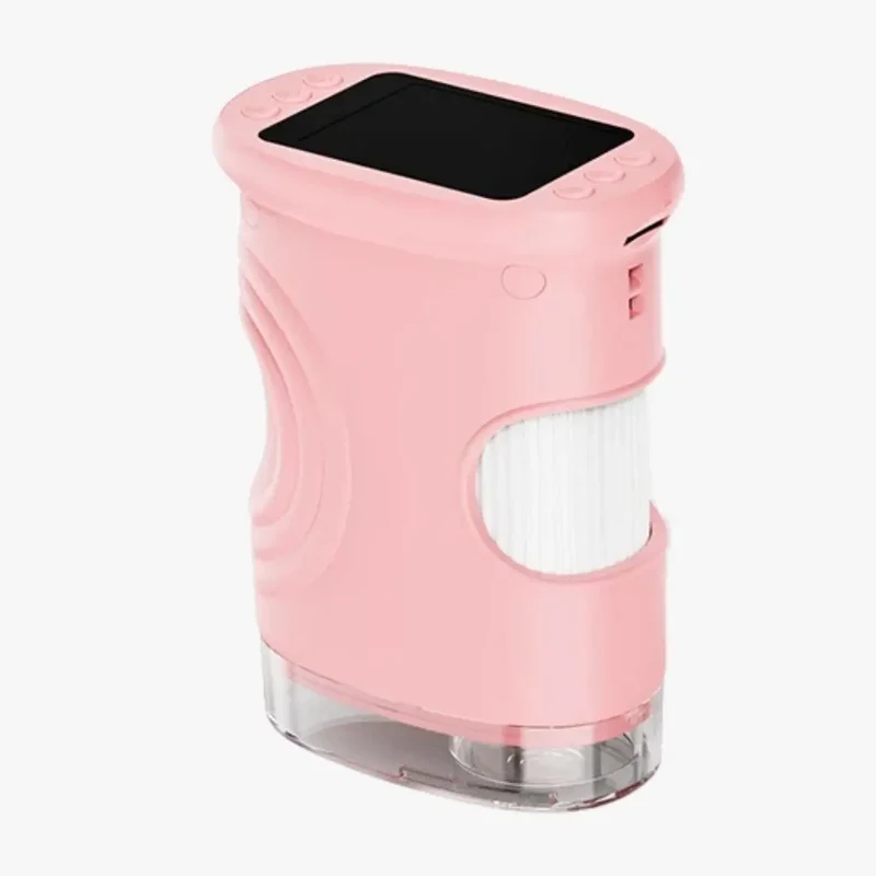 Microscope Enfant avec Écran 5 cm et Zoom 1000x Rose – Dès 6 Ans