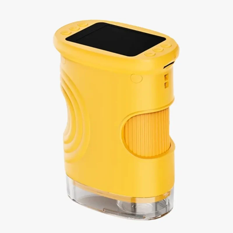 Microscope Enfant avec Écran 5 cm et Zoom 1000x Orange – Dès 6 Ans