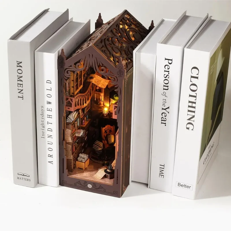 Kit DIY Book Nook Magic Library - SpellBound™
