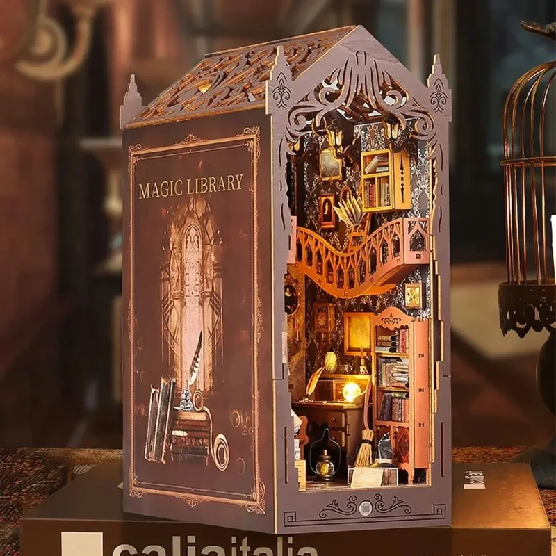 Kit DIY Book Nook Magic Library - SpellBound™