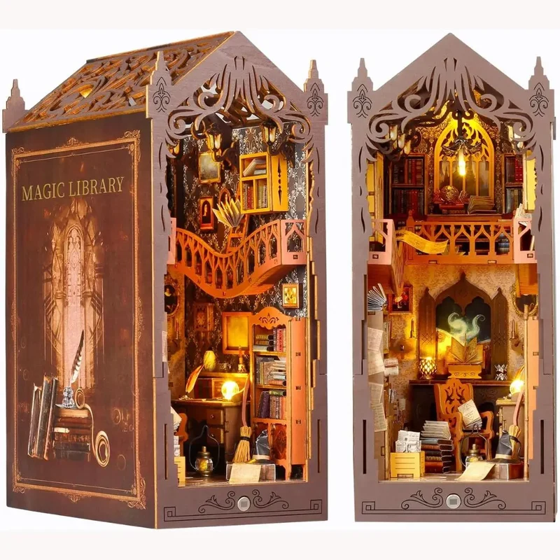 Kit DIY Book Nook Magic Library - SpellBound™