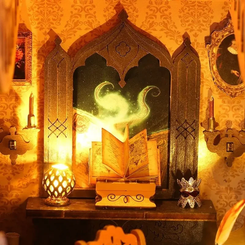 Kit DIY Book Nook Magic Library - SpellBound™