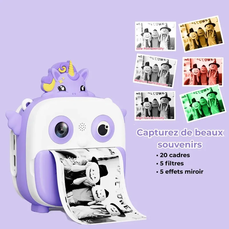 Appareil Photo Instantané Licorne Violet – UnicornCam™