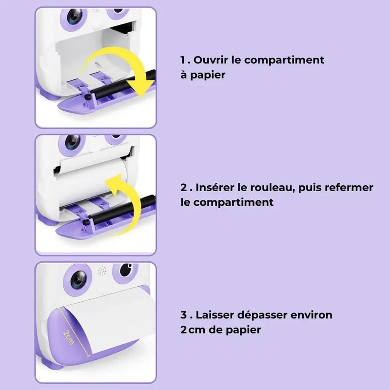 Appareil Photo Instantané Licorne Violet – UnicornCam™