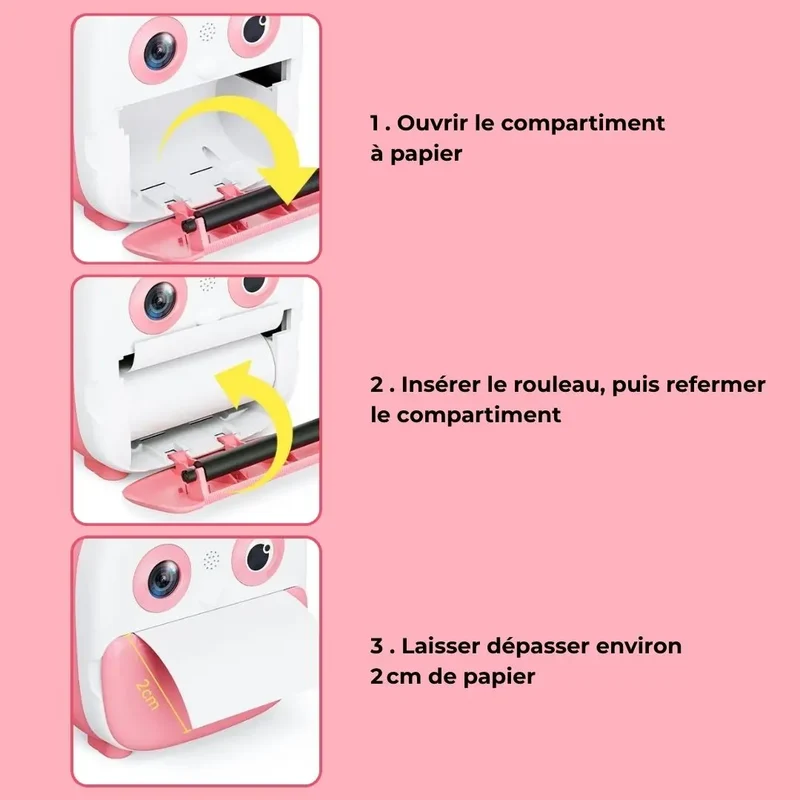 Appareil Photo Instantané Licorne Rose – UnicornCam™
