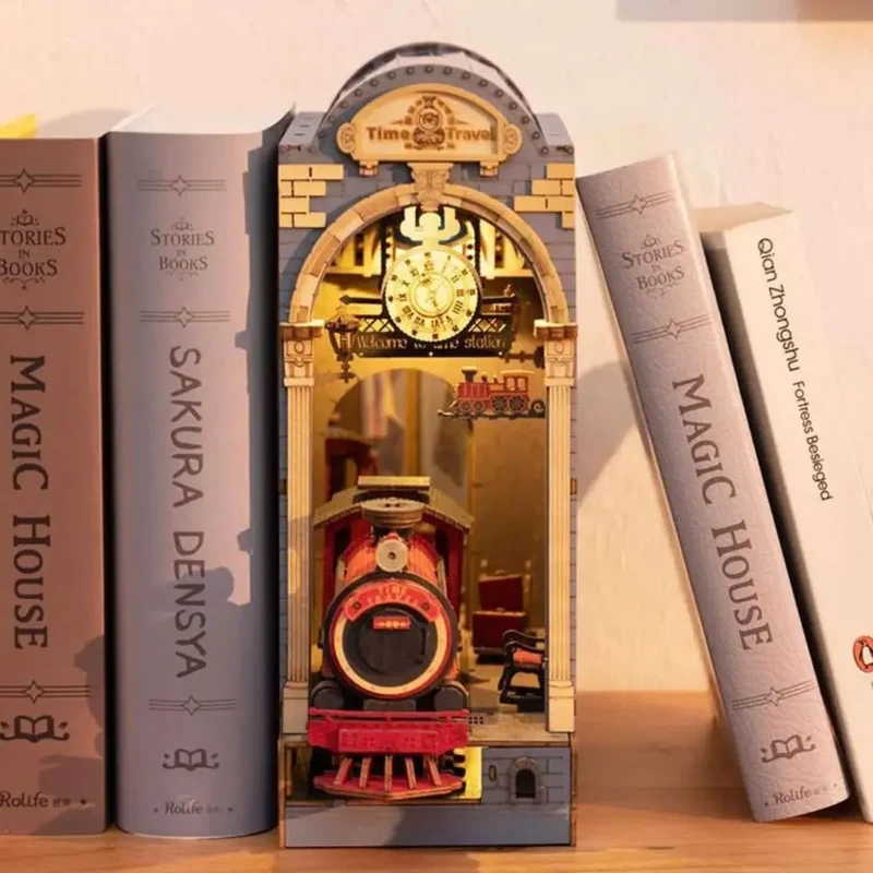 Kit DIY Book Nook Time Travel - SteamGate™