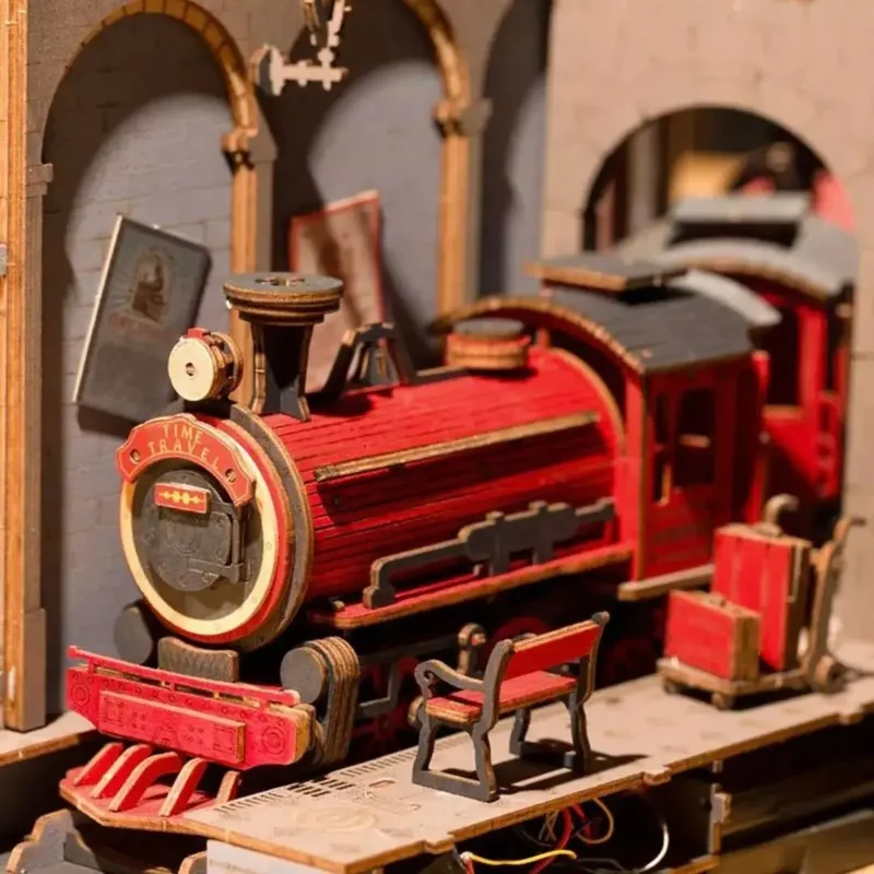Kit DIY Book Nook Time Travel - SteamGate™