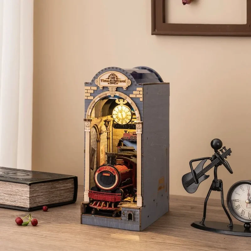 Kit DIY Book Nook Time Travel - SteamGate™