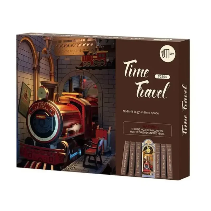 Kit DIY Book Nook Time Travel - SteamGate™