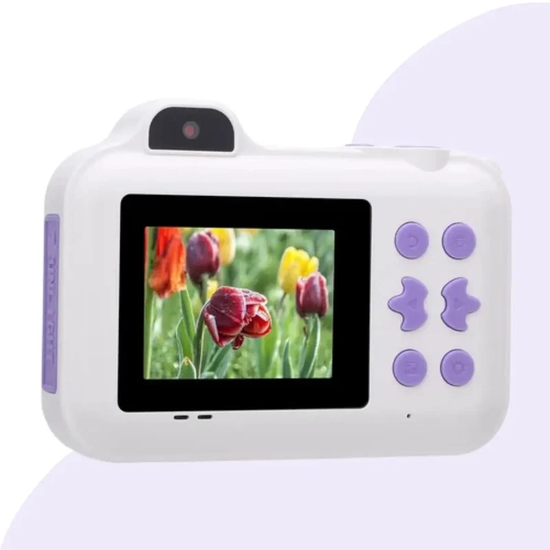 Appareil Photo Instantané pour Enfant - MiniPix™ Violet et Blanc