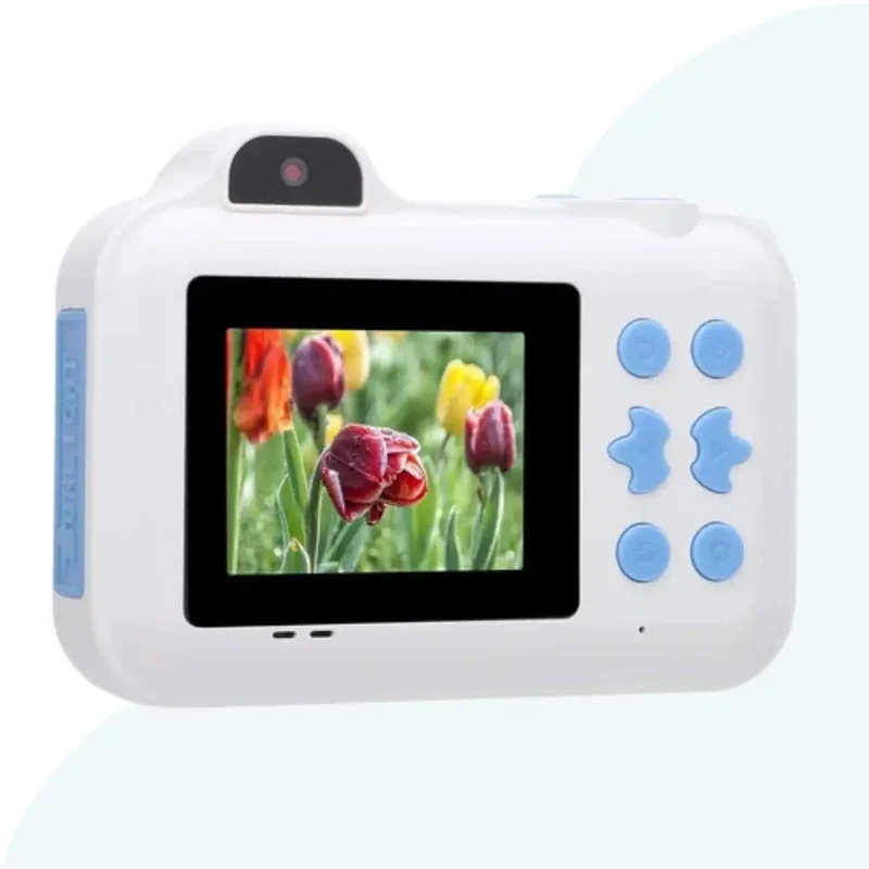 Appareil Photo Instantané pour Enfant - MiniPix™ Bleu et Blanc