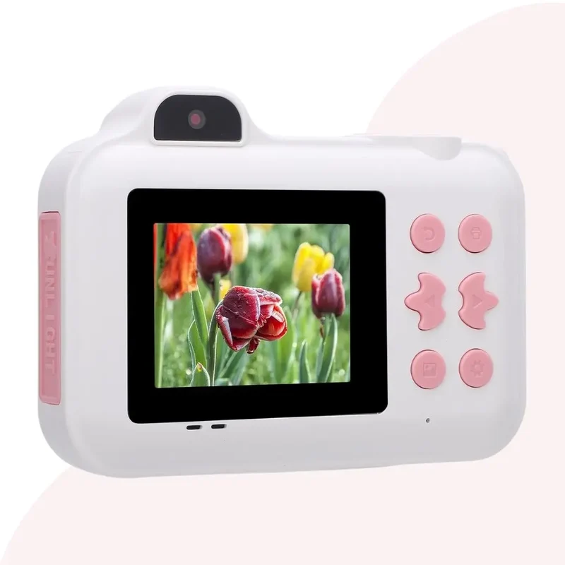 Appareil Photo Instantané pour Enfant - MiniPix™ Rose et Blanc