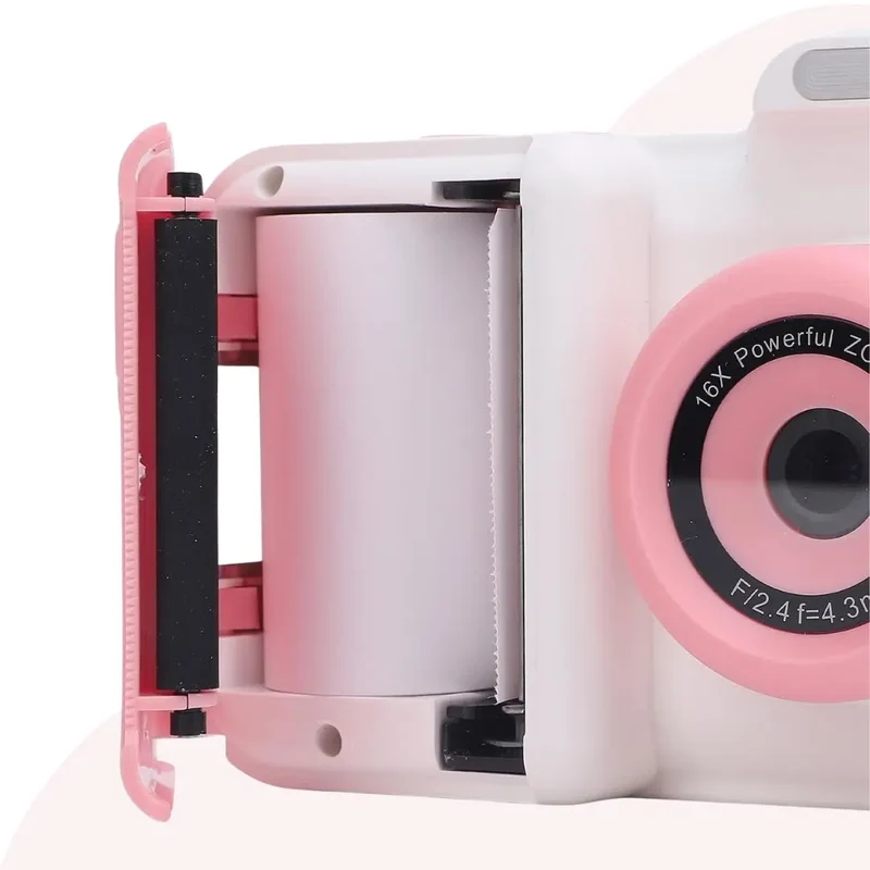 Appareil Photo Instantané pour Enfant - MiniPix™ Rose et Blanc