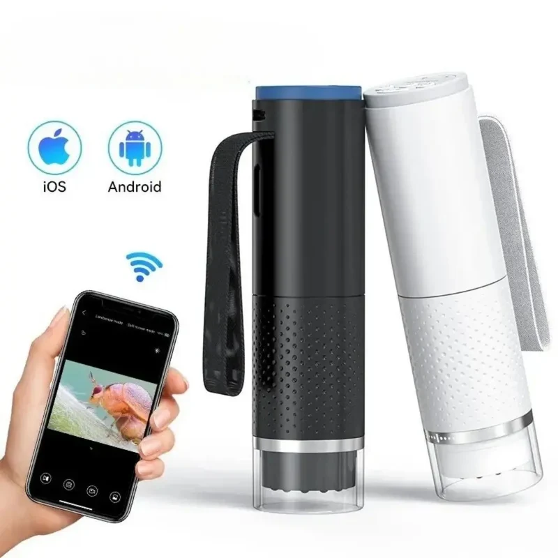 Microscope Électronique Enfant Portable WiFi 1000x – Dès 6 Ans