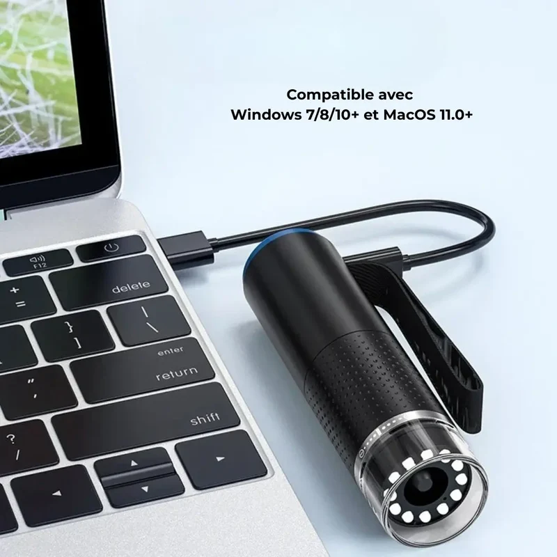 Microscope Électronique Enfant Portable WiFi 1000x – Dès 6 Ans