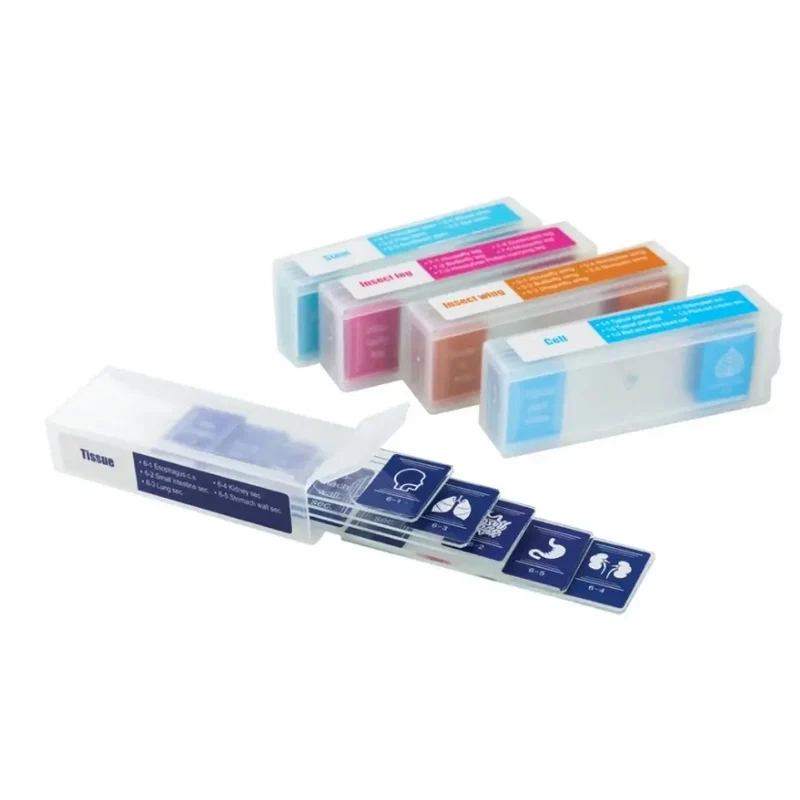 Kit de 35 Lames Microscope Préparées - EduSlide™